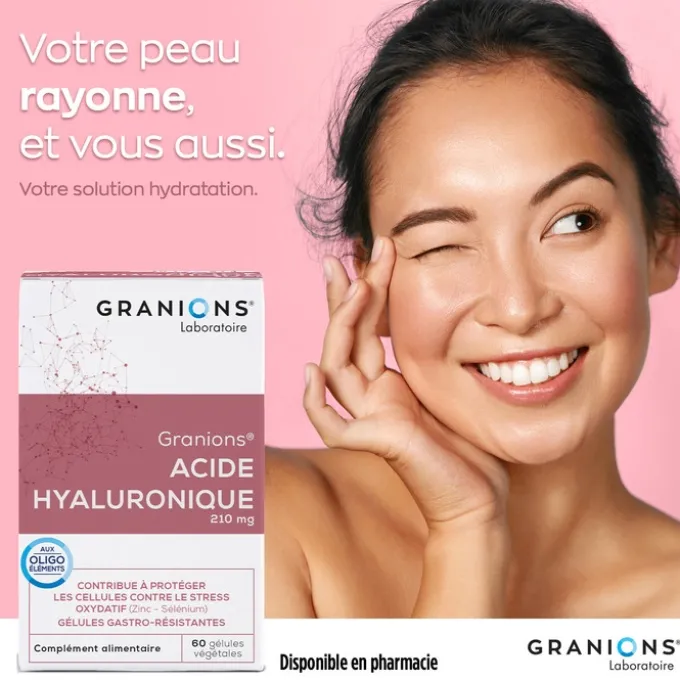 Acide Hyaluronique 60 gélules