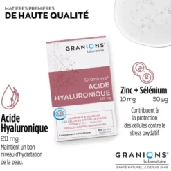 Acide Hyaluronique 60 gélules