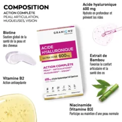 Acide Hyaluronique 600 mg