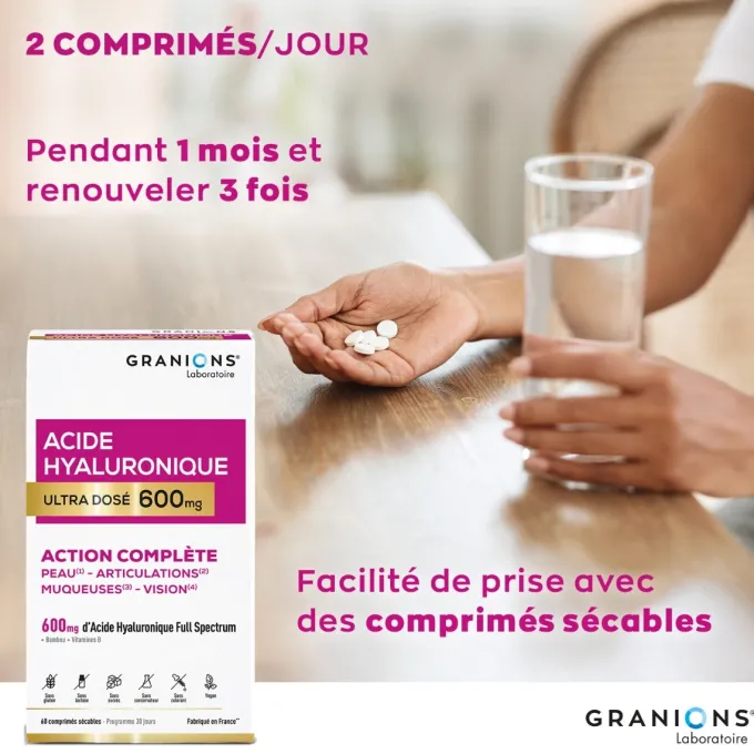 Acide Hyaluronique 600 mg