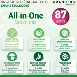 All-in-One Green Mix Bien-être & Longévité