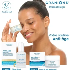 Anti-âge crème de nuit régénérante