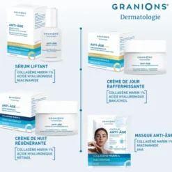 Anti-âge crème de nuit régénérante