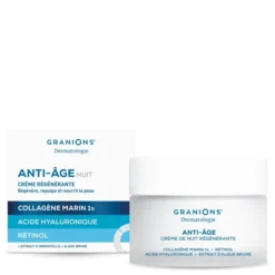 Anti-âge crème de nuit régénérante