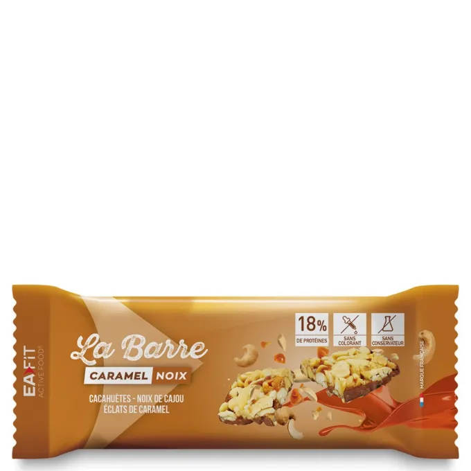 Barre Protéinée Noix & Caramel