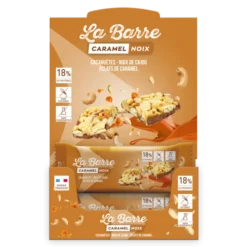 Barre Protéinée Noix & Caramel x24