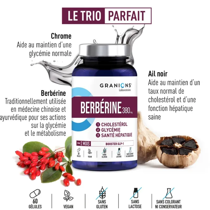 Berbérine 380mg