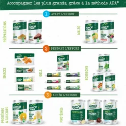 Boisson énergétique PUNCH POWER - Boost énergétique - Courte Durée -3H