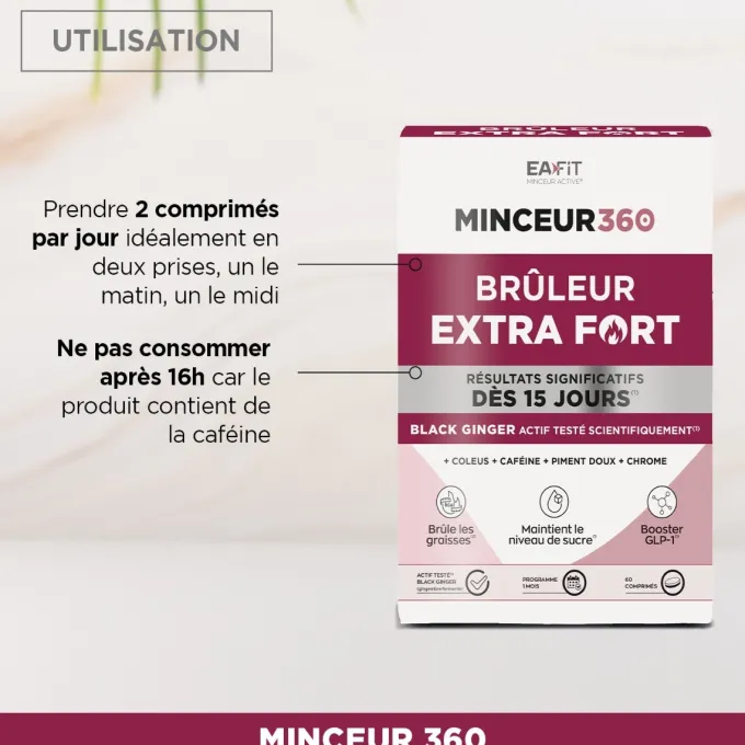 Brûleur Extra fort dès 15 jours