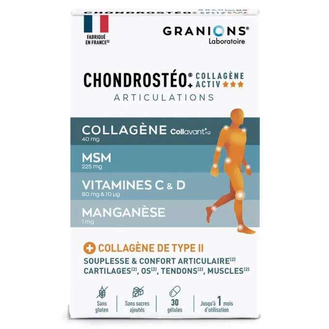 Chondrostéo+ Collagène Activ 30 gélules