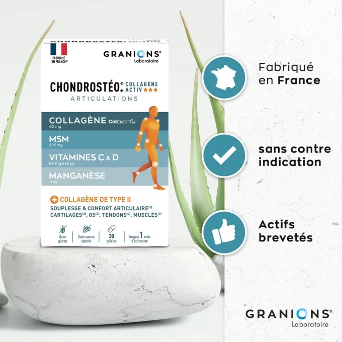 Chondrostéo+ Collagène Activ 30 gélules