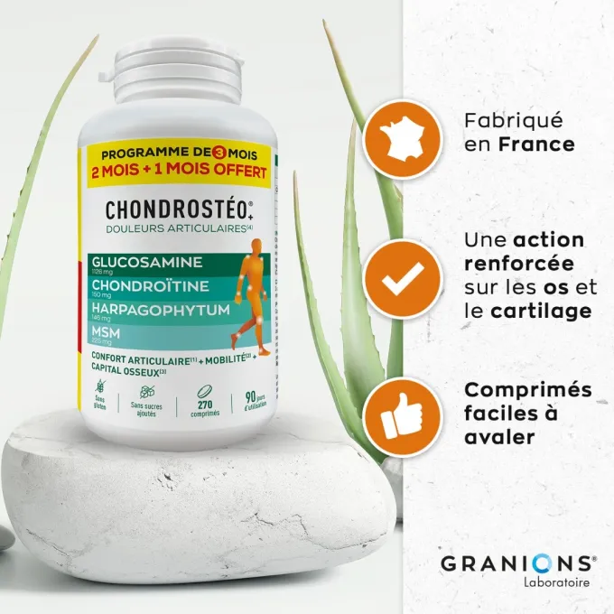 Chondrostéo+ 270 comprimés douleurs articulaires