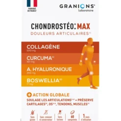 Chondrostéo Max - Collagène, Curcuma & Acide hyaluronique