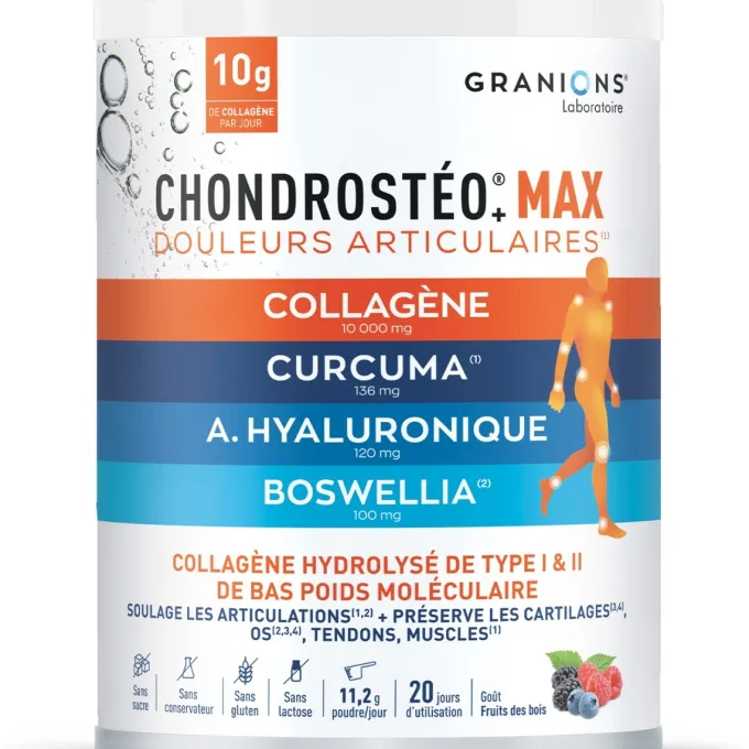 Chondrostéo MAX collagène Poudre