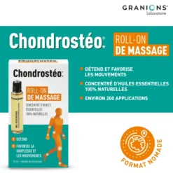 Chondrostéo+ Roll-on de massage 6 ml (200 utilisations)