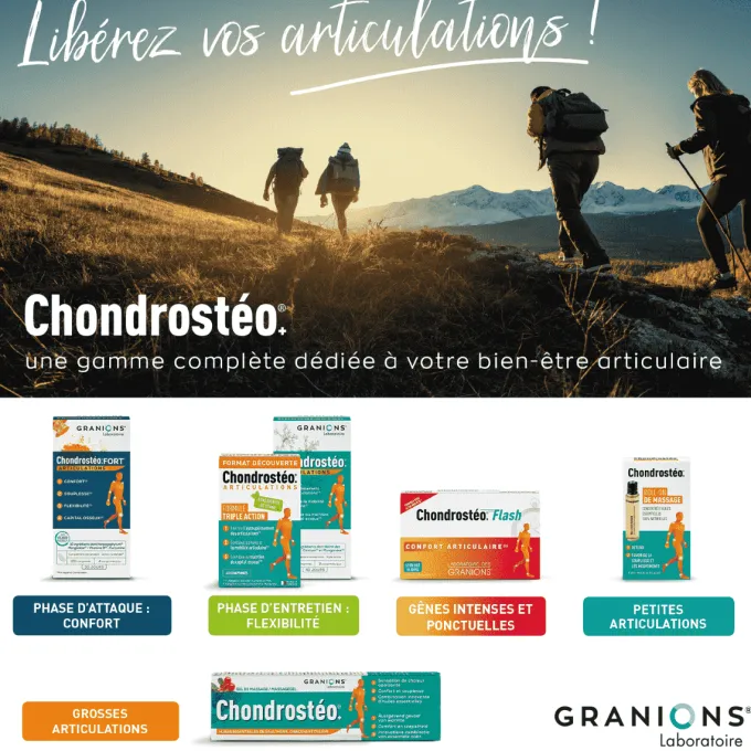 Chondrostéo+ Roll-on de massage 6 ml (200 utilisations)