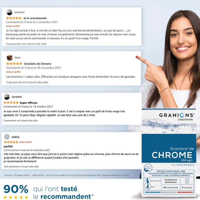 Chrome 60 comprimés