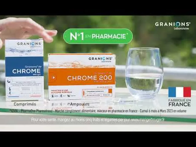 Chrome 200 Fort 200 µg - 30 Ampoules