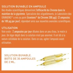 Chrome 200 Fort 200 µg - 30 Ampoules
