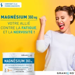 Citrate de Magnésium en poudre - 360 mg