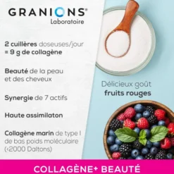 Collagène + beauté goût fruits rouges
