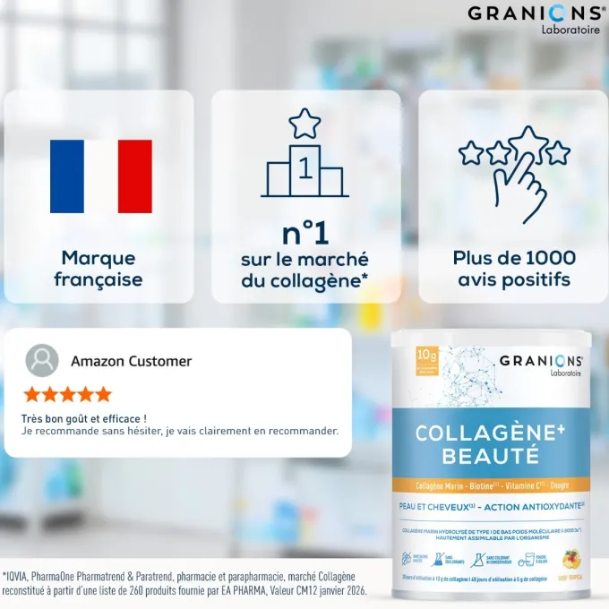 Collagène + beauté goût Tropical