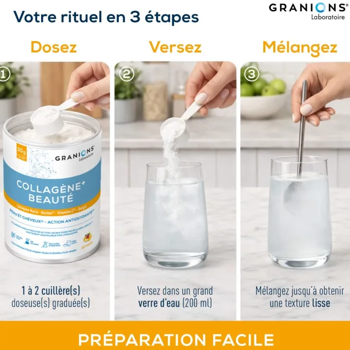 Collagène + beauté goût Tropical