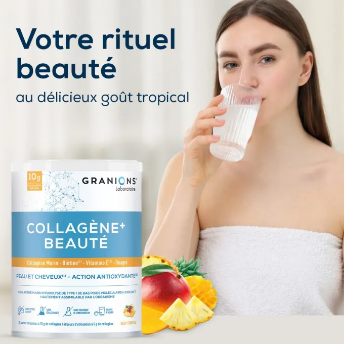 Collagène + beauté goût Tropical