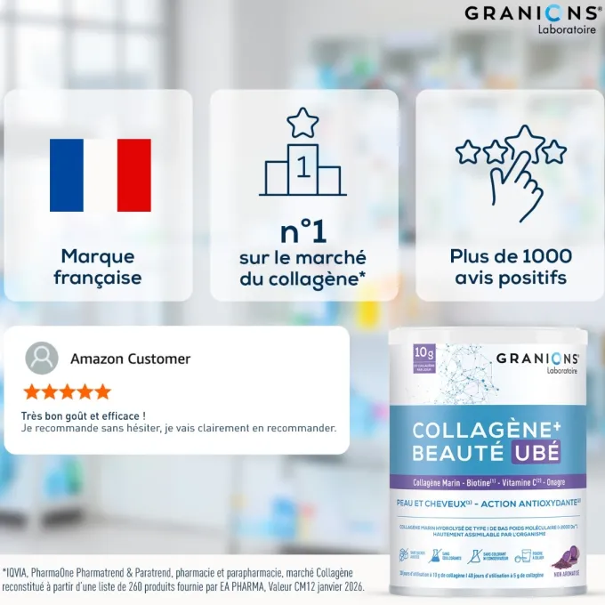Collagène + beauté UBÉ