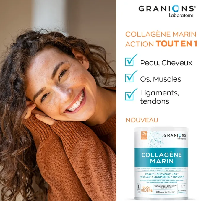 Collagène Marin type 1 - Goût Neutre