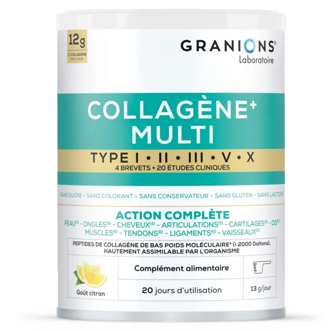 Collagène+ Multi type I, II, III, V, X - Poudre