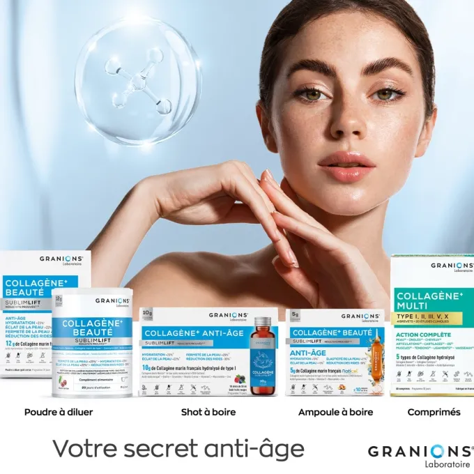 Collagène+ Multi type I, II, III, V, X - Comprimés