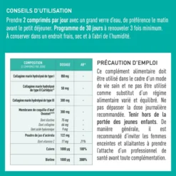Collagène+ Multi type I, II, III, V, X - Comprimés