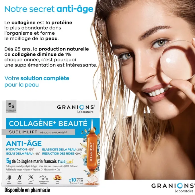 Collagène+ Sublimlift - Ampoules Buvables