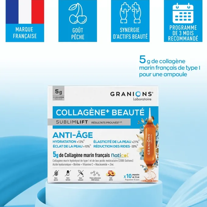 Collagène+ Sublimlift - Ampoules Buvables