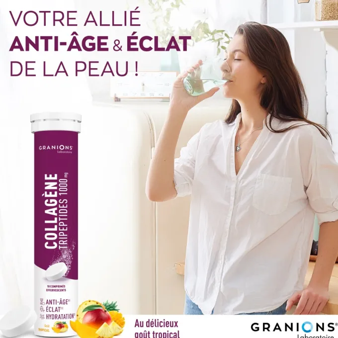 Collagène Tripeptides Effervescent