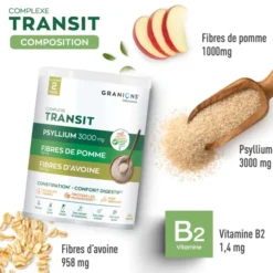 Complexe Transit au Psyllium en poudre