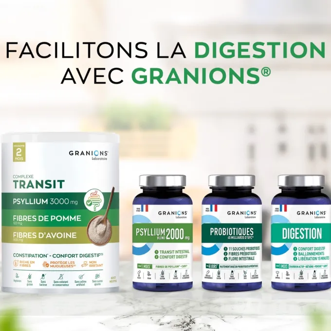 Complexe Transit au Psyllium en poudre