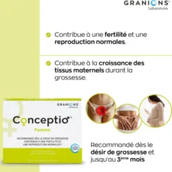 Conceptio Femme - 30 capsules + 30 gélules