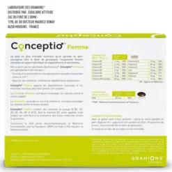 Conceptio Femme - 30 capsules + 30 gélules
