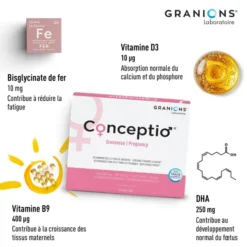 Conceptio Grossesse PREGNANCY - 30 capsules + 30 gélules