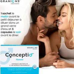 Conceptio Homme - 90 capsules + 30 sachets
