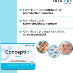 Conceptio Homme - 90 capsules + 30 sachets