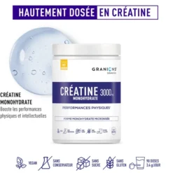 Créatine Monohydrate 3000 mg