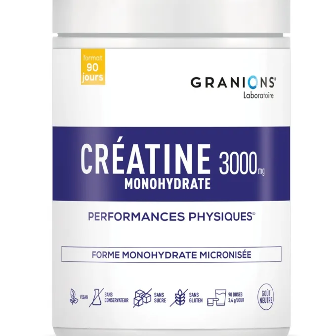 Créatine Monohydrate 3000 mg