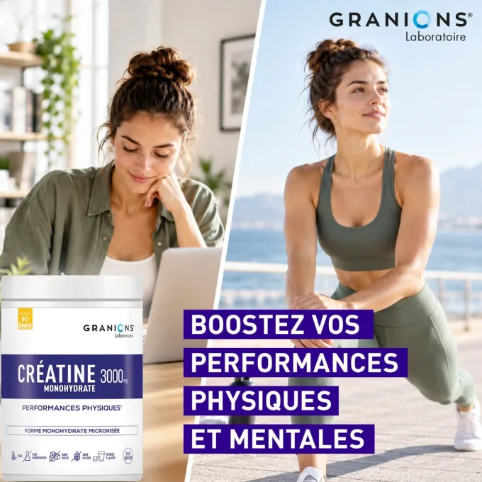 Créatine Monohydrate 3000 mg