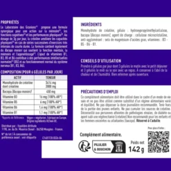 Créatine Monohydrate 3000 mg