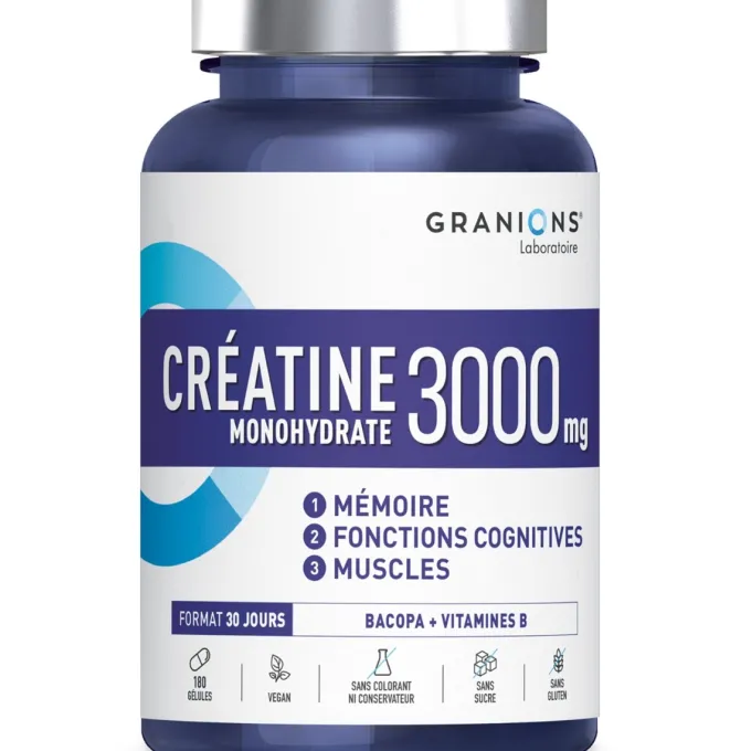 Créatine Monohydrate 3000 mg