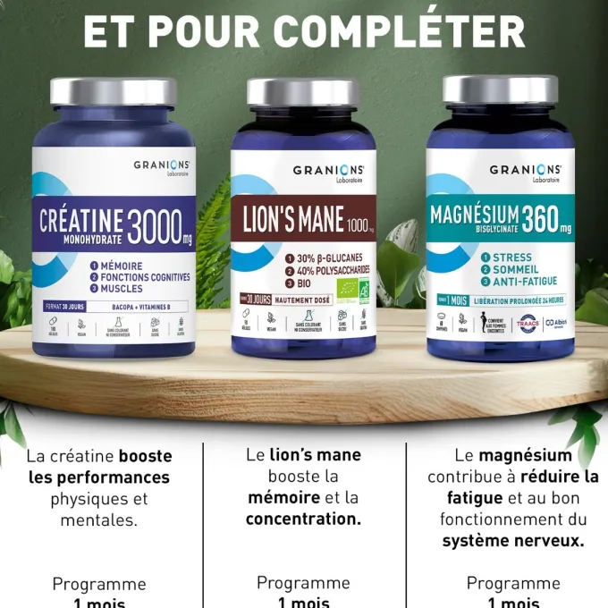Créatine Monohydrate 3000 mg