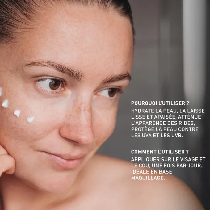 Crème hydratante visage SPF30